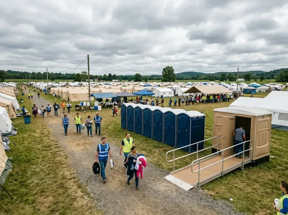 disaster-relief-camp-restrooms-010 — frequently asked questions, Dumpster & Portable Bathrooms Rental in Cherry Valley, IL